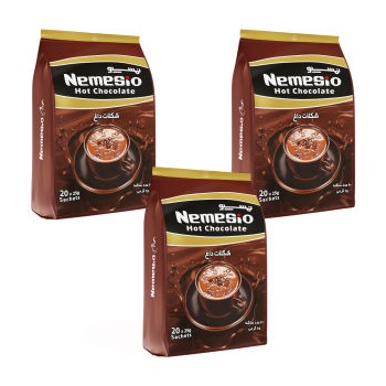  چاکلت با شکر قهوه ای نمسیو - 20 عددی بسته 3 عددی633e91fd180bf73330